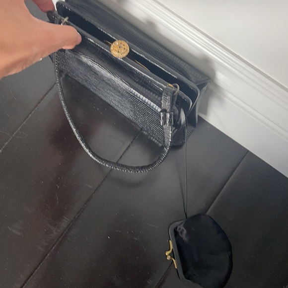 Vintage after five black purse - Picture 4 of 4